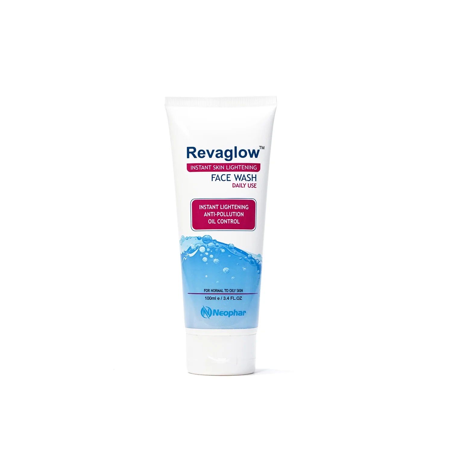 Neophar Revaglow Instant Skin Lightening Face Wash